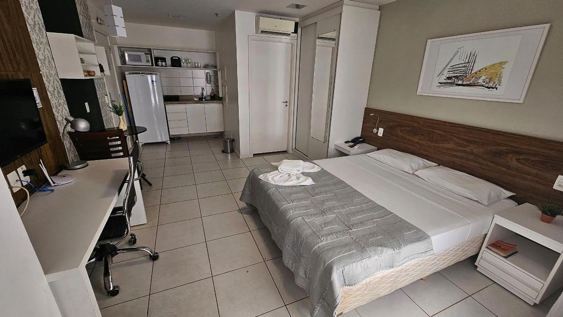 F1614 Fg Apart Hotel Fusion Wifi Piscina Academia Brasilia Apartment